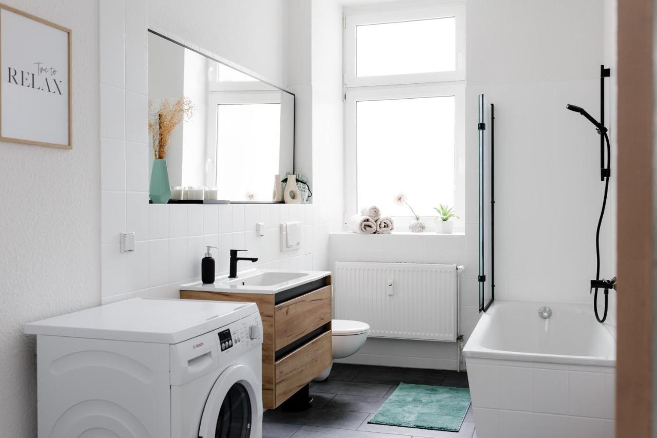 Modernes Apartment Lieblingsfleck I 2 Schlafzimmer I 4 Betten I Zentrumsnah Eberswalde Exterior foto