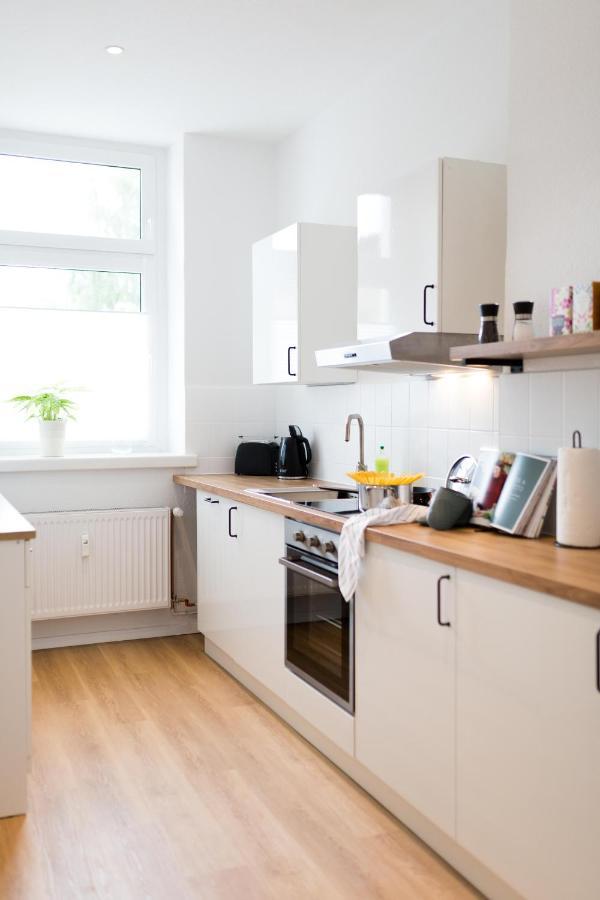 Modernes Apartment Lieblingsfleck I 2 Schlafzimmer I 4 Betten I Zentrumsnah Eberswalde Exterior foto