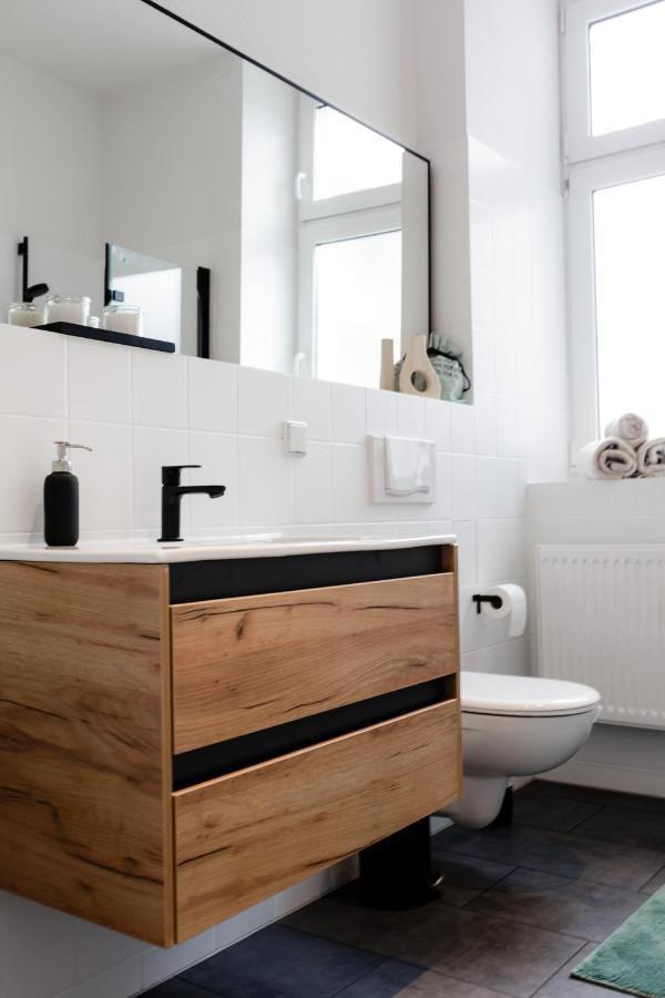 Modernes Apartment Lieblingsfleck I 2 Schlafzimmer I 4 Betten I Zentrumsnah Eberswalde Exterior foto
